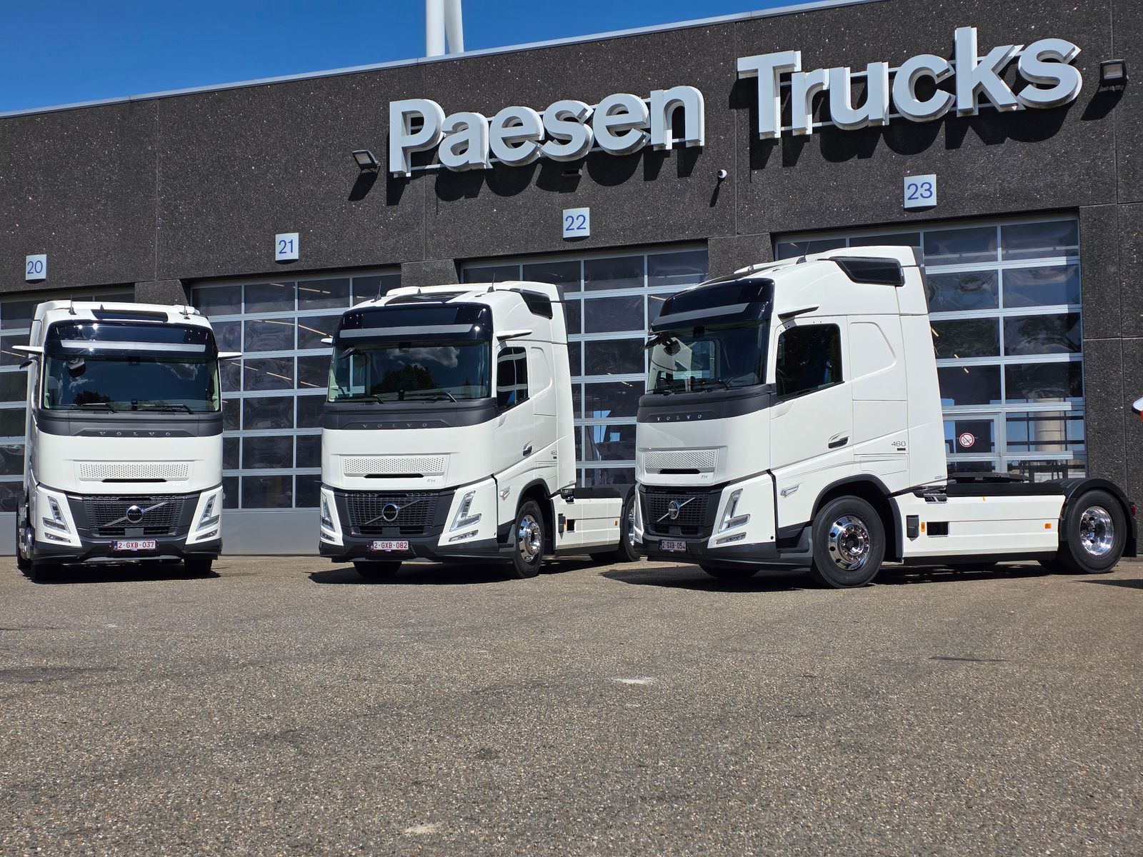 FH460 Aero 4×2 trekkers voor Wijnands bulk care uit Lanaken